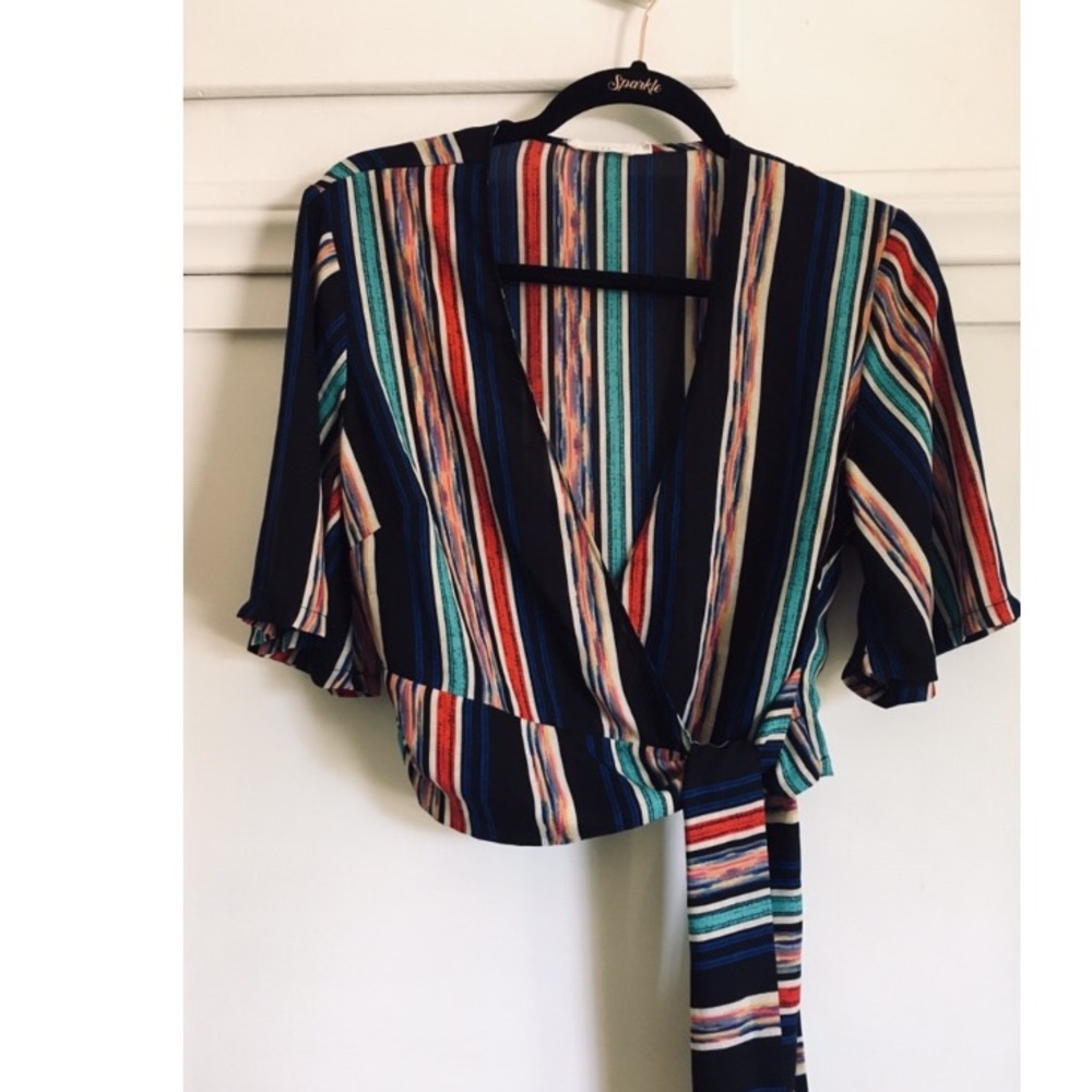 Lush Wrap Top M/L - Picture 3 of 5